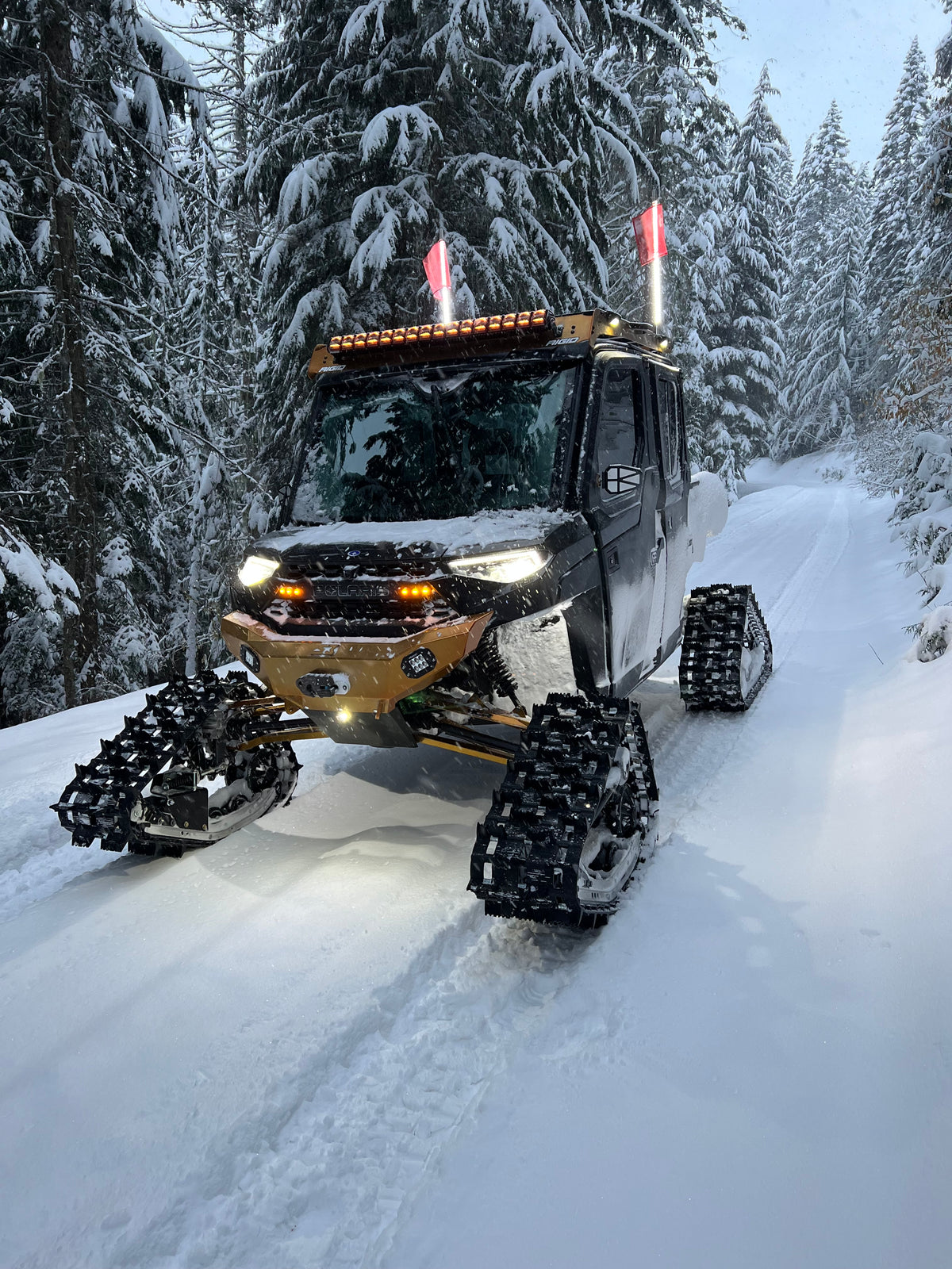 TraxBrax Backcountry LT Conversion Kit for Polaris Ranger XP 1000 Apac |  Trax Brax