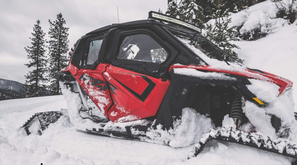 Riding Your UTV in the Winter Backcountry? Winter Safety Must-Haves for Tracked UTVs